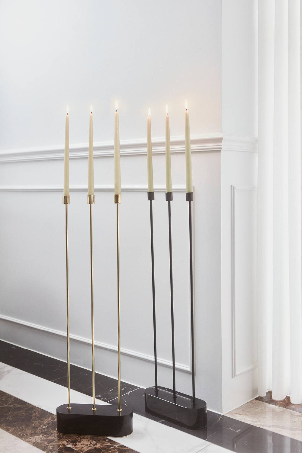GRASIL floor candle holder GRASIL floor candle holder